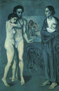art: Pablo Picasso, La Vie, 1903
